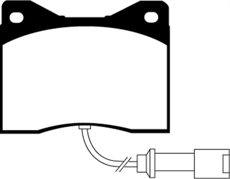 EBC DP2753 fits Alfa Romeo 79-86 6 2.0 Greenstuff Front Brake Pads