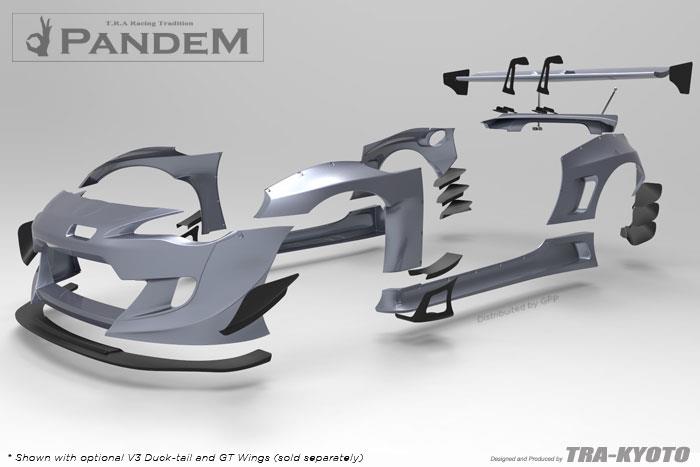 GReddy 17010282 86/FRS/BRZ V3.5 Pandem Front Splitter