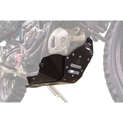 Tusk 1975340012 Quiet Glide Adventure Skid Plate Black with Linkage Guard