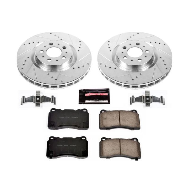 PowerStop K4548 fits Volvo 04-07 S60 Front Z23 Evolution Sport Brake Kit