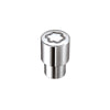McGard 21122 Wheel Lock Nut Set - 4pk. (Reg. Shank Seat) 7/ / 13/16 Hex / 1.38in. Length - Chrome
