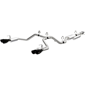Magnaflow 19541 2021 fits Chevrolet Tahoe V8 5.3L Street Series Cat-Back Exhaust - Blk Chrome Tips