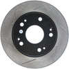 Stoptech 126.40055SR Power Slot 04-08 fits Acura TSX / 03-07 Honda Accord V6 Coupe Slotted Rear Right Rotor