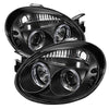 Spyder 5009920 fits Dodge 03-05 Neon Projector Headlights LED Halo LED Black Hi