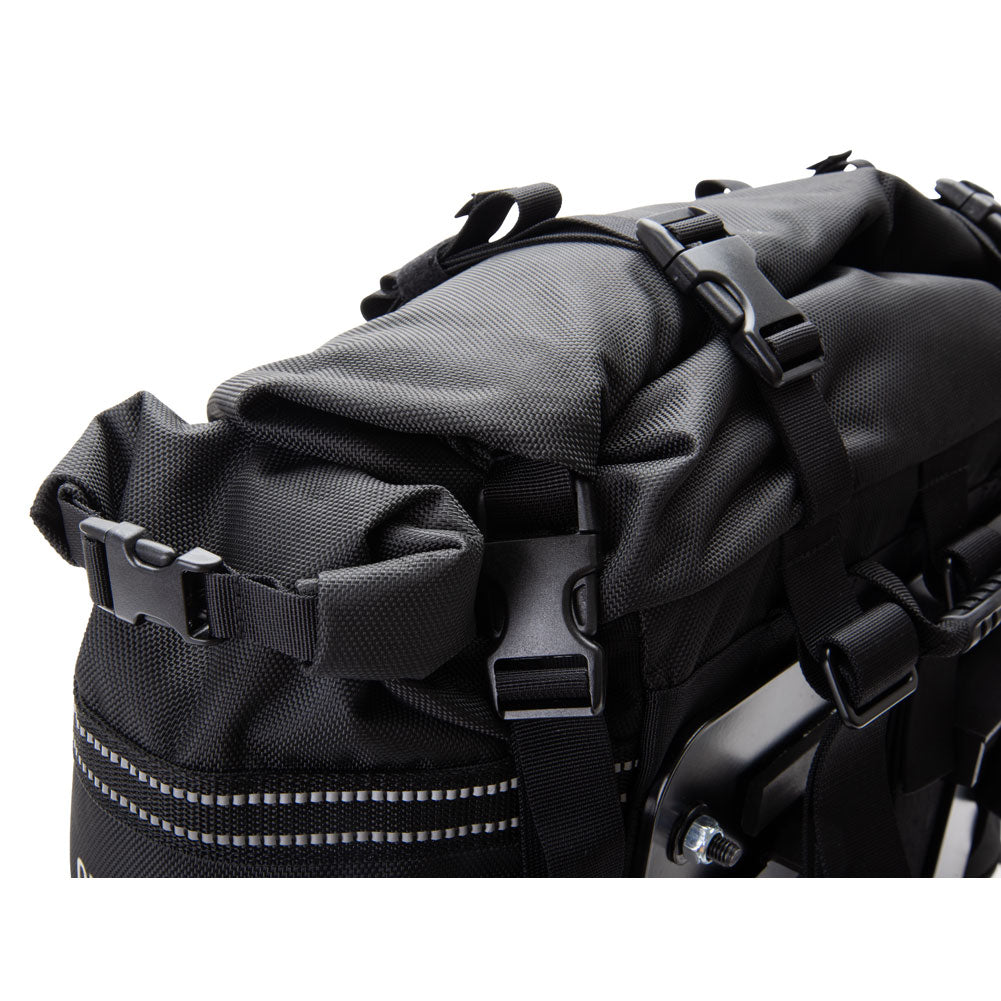 Tusk 1999660009 Pannier Racks With Olympus Pannier Bags Black/Grey