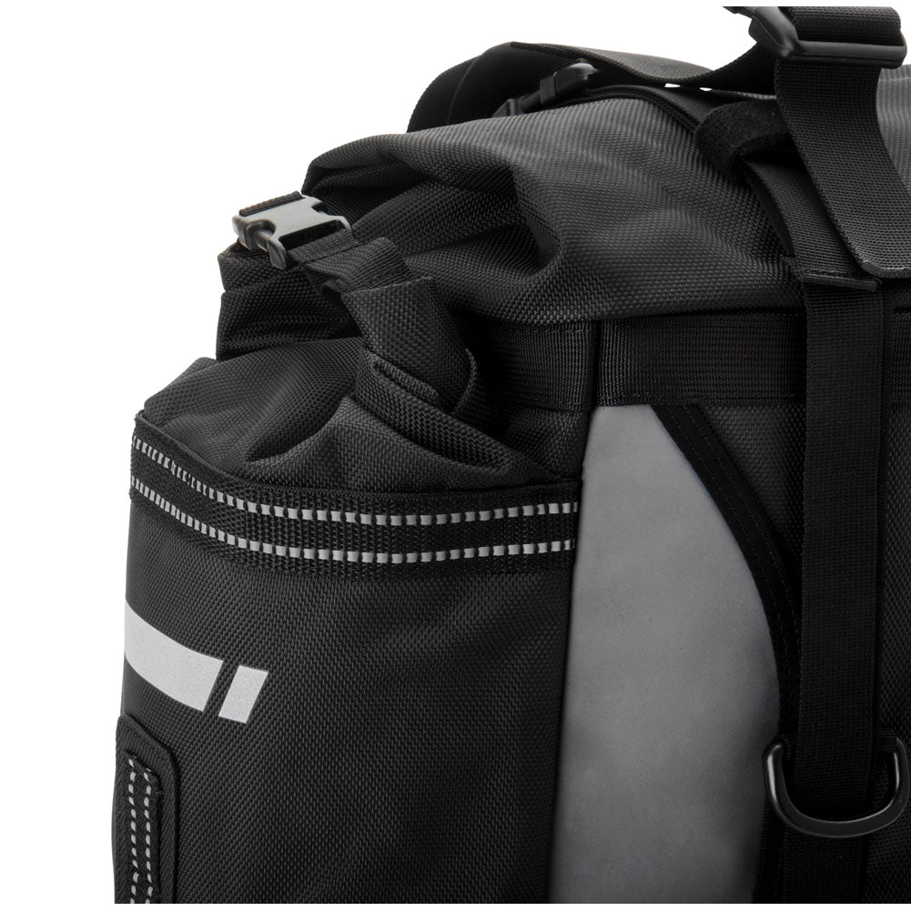 Tusk 1999660022 Pannier Racks With Olympus Pannier Bags with Top Rack Black/Grey