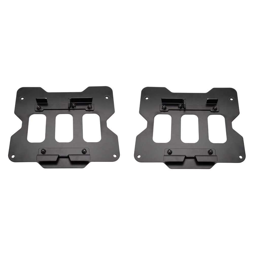 Tusk 1999660022 Pannier Racks With Olympus Pannier Bags with Top Rack Black/Grey