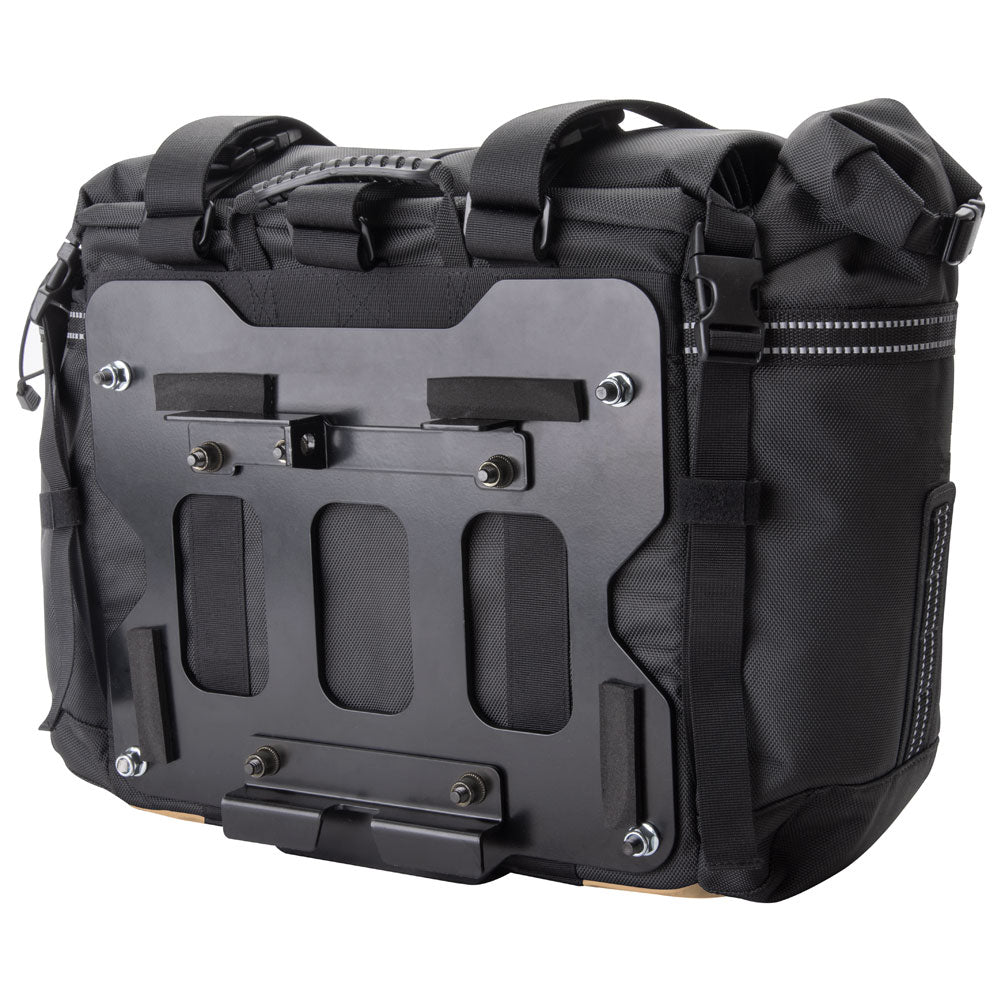 Tusk 1999660045 Pannier Racks With Olympus Pannier Bags Black/Tan