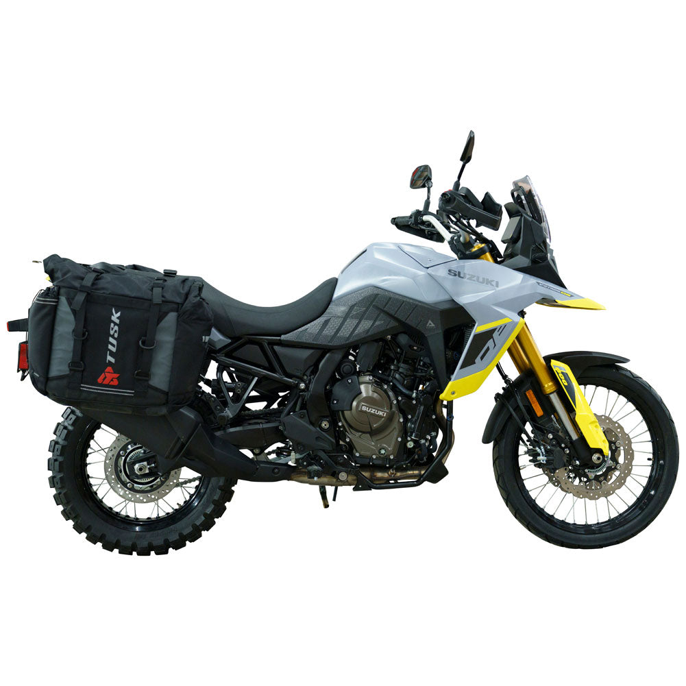 Tusk 1999660051 Pannier Racks With Olympus Pannier Bags Black/Grey