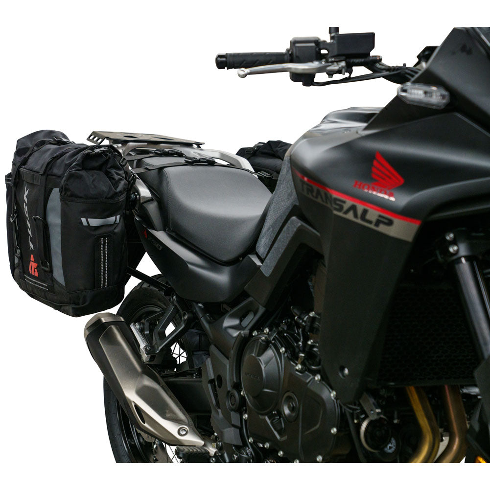 Tusk 1999660054 Pannier Racks With Olympus Pannier Bags Black/Grey
