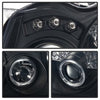 Spyder 5078551 fits Jeep 05-07 Grand Cherokee Projector Headlights LED Halo LED