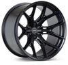 Vossen HF6-4 - 20x9 - 8x180 - ET18 - Super Deep Face - 124.3 - Satin Black Wheel