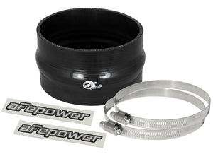 AFE 59-00040  FORCE 4.75in ID 3in L Straight Reducing Bellow Coupler - Black