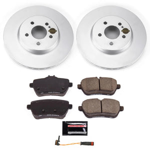 Power Stop CRK9151 18-20 fits Mercedes-Benz S450 Rear Z23 Coated Brake Kit