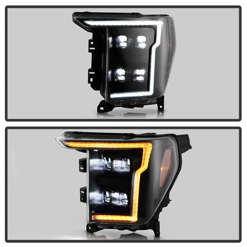 Spyder 5088833 fits Ford 20-21 F150 Quad High-Power LED Module - Black (PRO-YD-