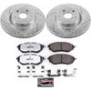 PowerStop K4603 26 06 fits Subaru B9 Tribeca Front Z26 Street Warrior Brake Kit