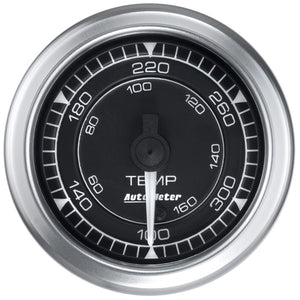 AutoMeter 8140 Autometer Chrono 2-1/16in 140-380 Degree Digital Stepper Motor Temperature Gauge