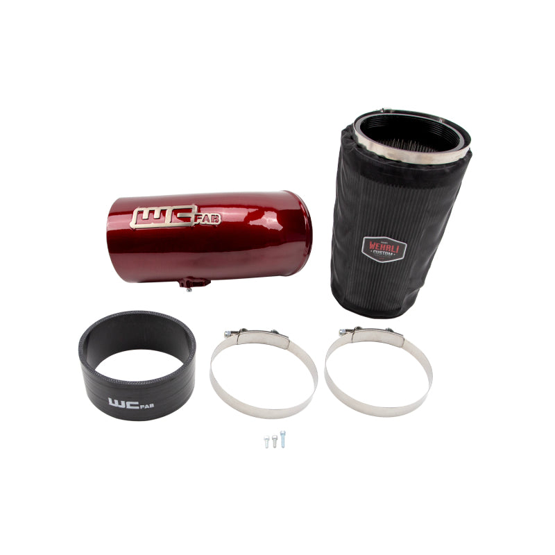 Wehrli Cummins High Mount 2nd Gen Swap 5in Intake Kit - Brizzle Blue
