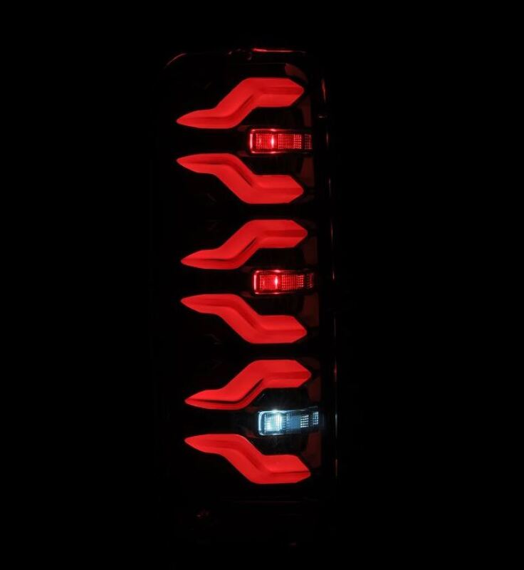 AlphaRex 658006 87-96 fits Ford Bronco/F-150 Luxx-Series LED Tail Lights - Al