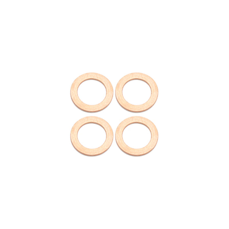 Wilwood 240-11326-4 Tandem M/C Copper Washer Kit .450 ID x .675 OD (Pack of 4)