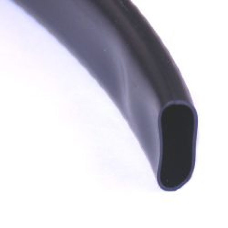 NAMZ NETR-034 Extruded PVC Tubing Black Wire Loom (3/4in.) - 8ft. Section