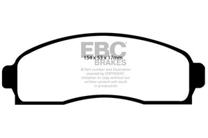 EBC UD833 03-06 fits Chevrolet Equinox 3.4 Ultimax2 Front Brake Pads
