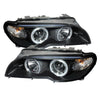 Spyder 5077141 fits BMW 04-06 E46 3-Series 2 DR Projector Halogen Model- LED Ha