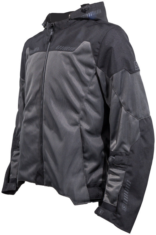 Speed and Strength 609864 Trial By Fire Mesh Jacket Grey - Small