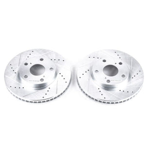 PowerStop fits Lexus 92-01 ES300 Front Evolution Drilled & Slotted Rotors - Pair