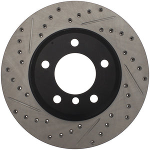 Stoptech 127.34048R Power Slot 01-02 BMW Z3 / 03-09 Z4 / 3 Series Front Right Drilled & Slotted Rotor