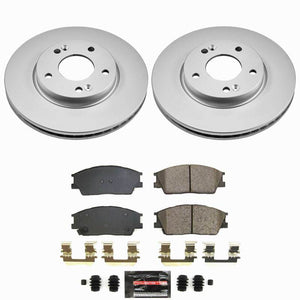 Power Stop 20-25 Hyundai Venue Front Z23 Coated Brake Kit