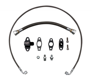Wehrli Duramax LLY/LBZ/LMM/LML S300 Single Turbo Oil Line Kit