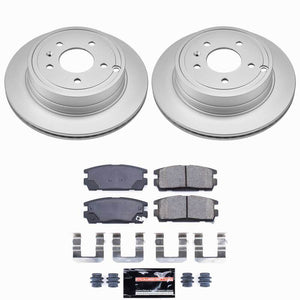 Power Stop 12-15 Chevrolet Captiva Sport Rear Z23 Coated Brake Kit