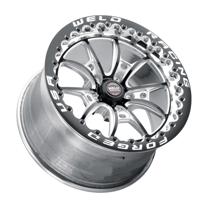 Weld  80HB7100W67F S80 17x10 / 5x115 BP / 6.7in BS Black Wheel (High Pad) - Blac