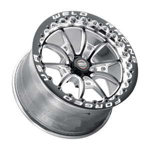 Weld  80LB7100A80F S80 17x10 / 5x4.5 BP / 8.0in. BS (64mm Offset) Black Wheel 3.
