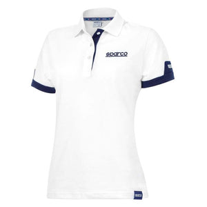 SPARCO 01323BI1S Polo Lady Corporate SMALL White