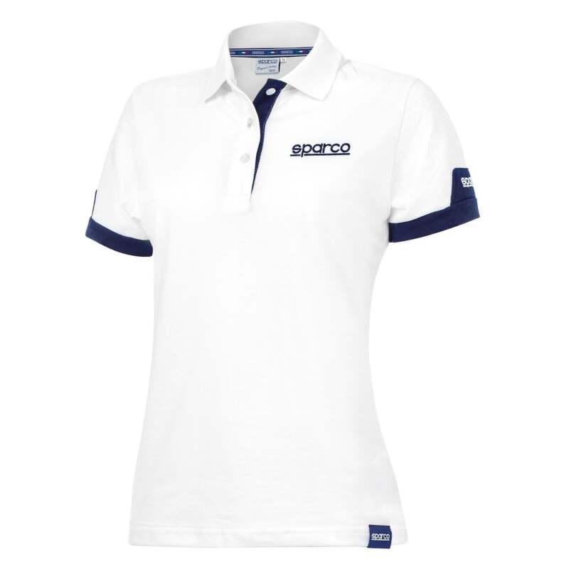 SPARCO 01323BI1S Polo Lady Corporate SMALL White