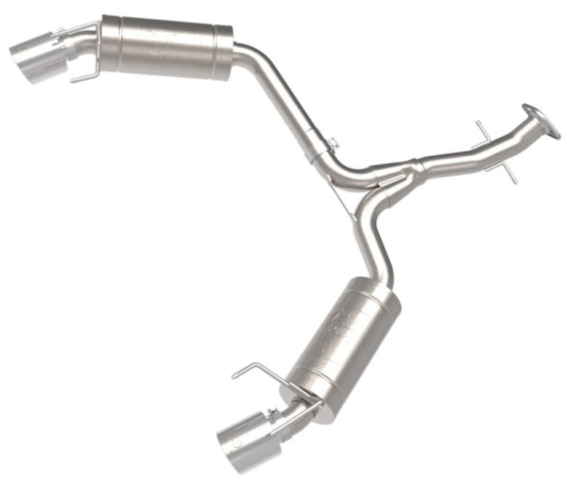 AFE 49-36055-P Takeda 06-13 fits Lexus IS250/IS350 SS Axle-Back Exhaust w/ Poli
