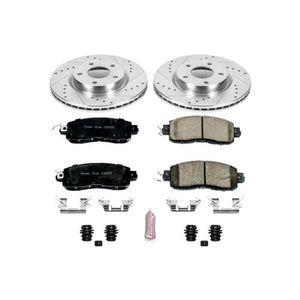 PowerStop K6494 fits Nissan 13-18 Altima Front Z23 Evolution Sport Brake Kit