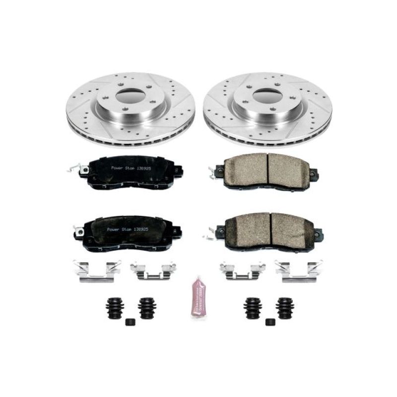 PowerStop K6494 fits Nissan 13-18 Altima Front Z23 Evolution Sport Brake Kit