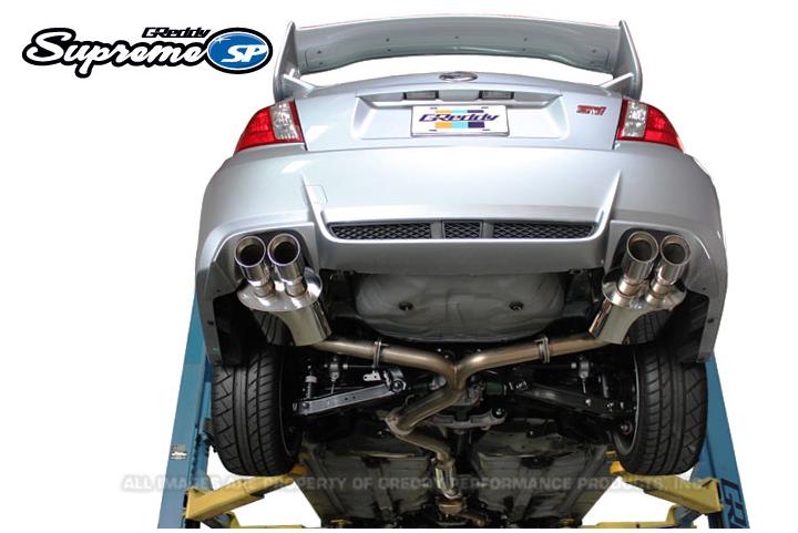 GReddy 10168201 11-14 fits Subaru STI Sedan Supreme SP Exhaust