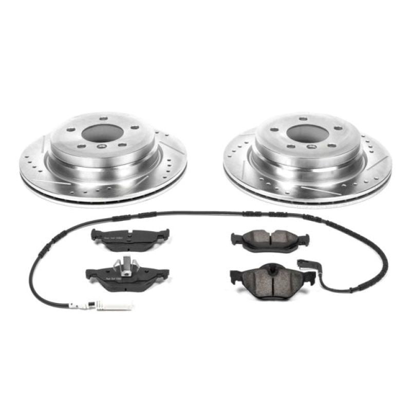 PowerStop K3002 fits BMW 07-10 328i Rear Z23 Evolution Sport Brake Kit