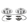 PowerStop K3002 fits BMW 07-10 328i Rear Z23 Evolution Sport Brake Kit