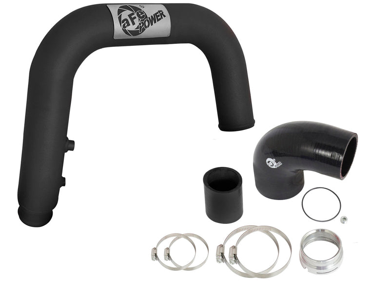 AFE 46-20268-B unner 2.5in Black IC Tube Hot Side w/ Coupling & Clamp Kit 2016