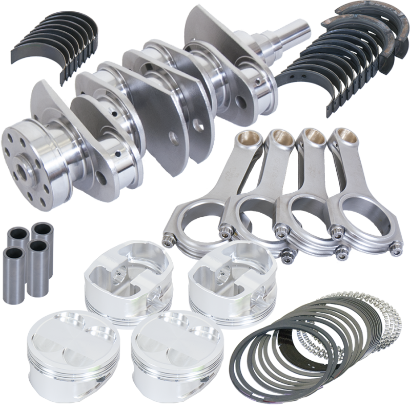 Eagle 890241005 fits Subaru Ej25 3.268in Billet Crank 5.137in H-Beam -7.8cc 100.5mm Pistons Rotating Assembly
