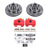 Power Stop KC1831-36 94-96 fits Ford F-150 Front Z36 Truck & Tow Kit w/Cals