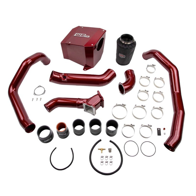 Wehrli WCF100435-CAT Duramax LB7 Stage 2 High Flow Bundle Intake Bundle Kit - Cat Yellow