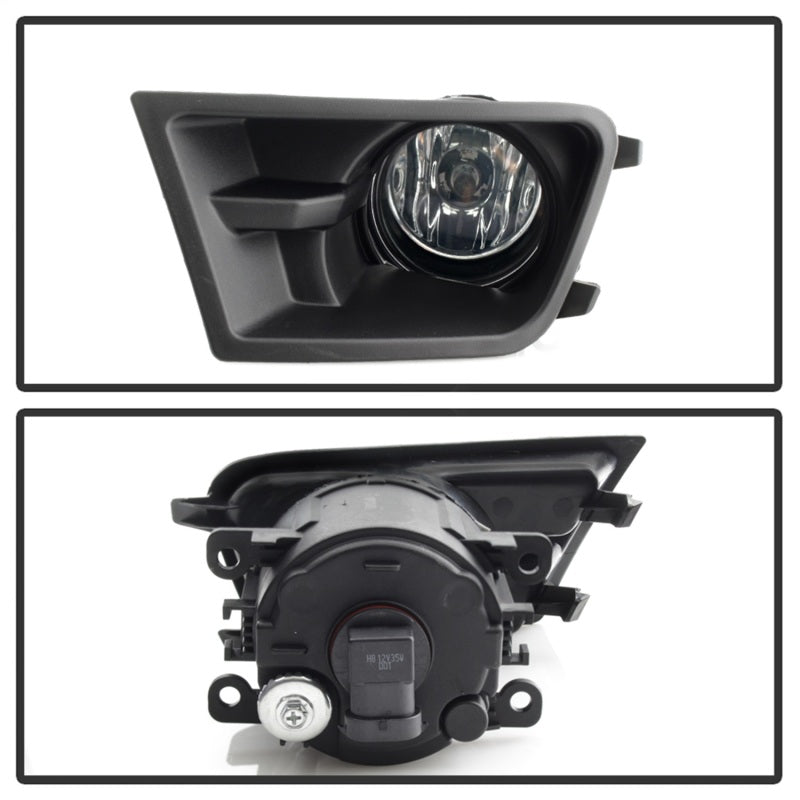 Spyder 5083029 fits Ford 10-12 Mustang OEM Fog Light W/Universal Switch- Clear