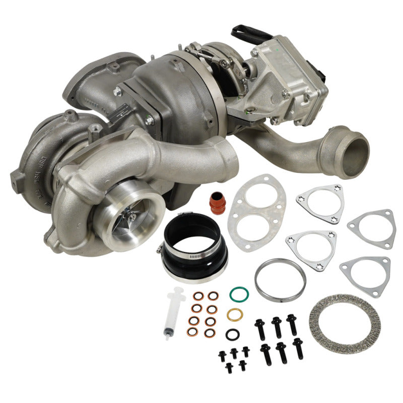 BD Diesel 1047083 Screamer V2S Twin Turbo System - fits Ford 08-20 6.4L 2010 w/o Air Intake Kit