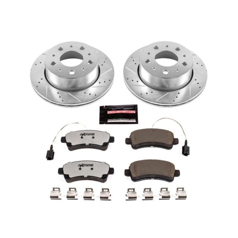 PowerStop K7314-36 15-19 fits Ram ProMaster 1500 Rear Z36 Truck & Tow Brake Kit